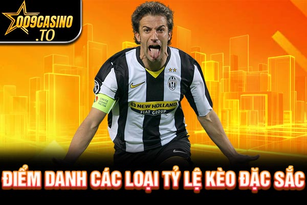 Điểm danh các loại tỷ lệ kèo đặc sắc