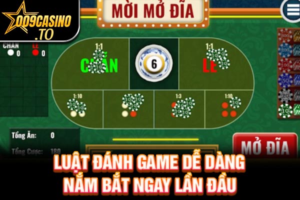 Luật đánh game dễ dàng nắm bắt ngay lần đầu 